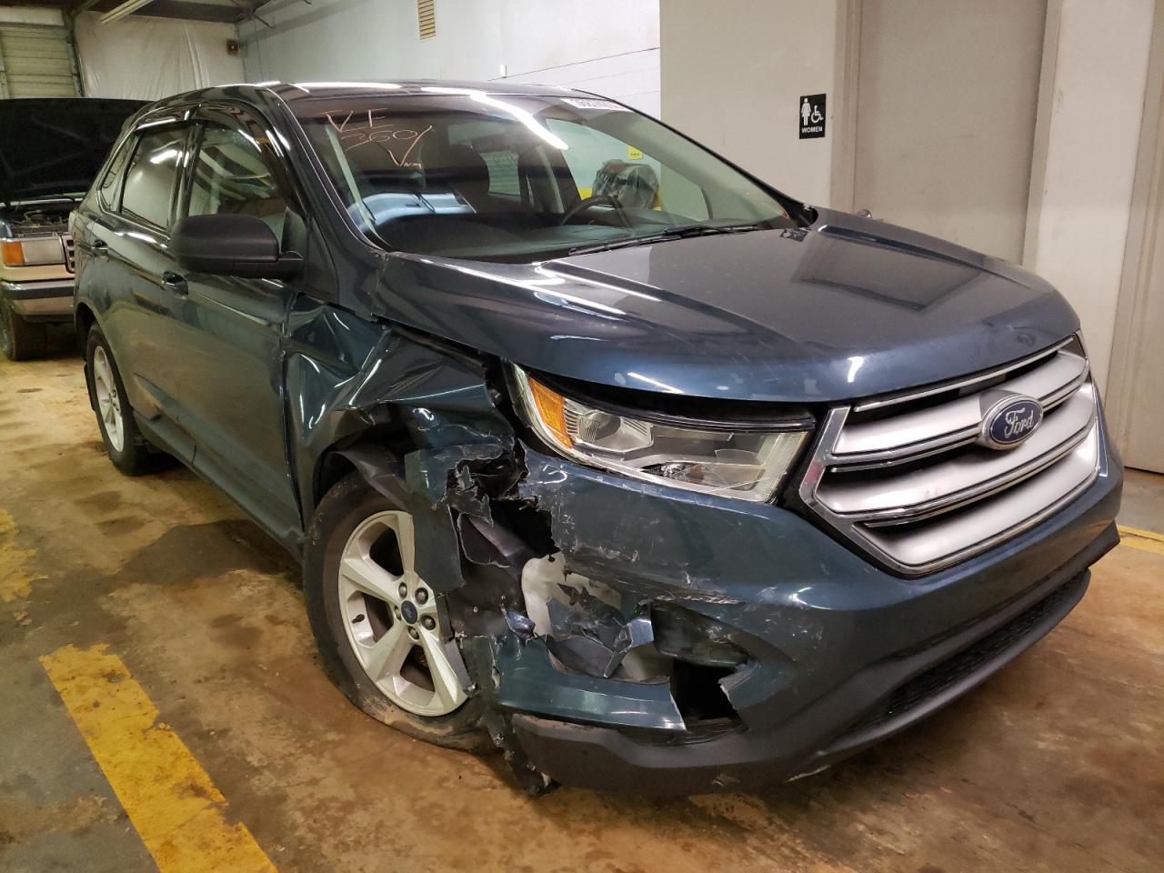 FORD EDGE SE 2016 with VIN 2FMPK4G96GBB10186 - Photo from auction
