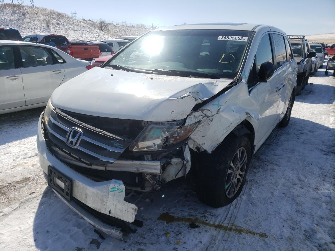 Photo 9 from auction – 2012 HONDA ODYSSEY EX with VIN 5FNRL5H6XCB062774