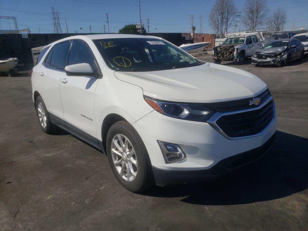 CHEVROLET EQUINOX LT 2018 with VIN 2GNAXJEV8J6230654 - Photo from auction