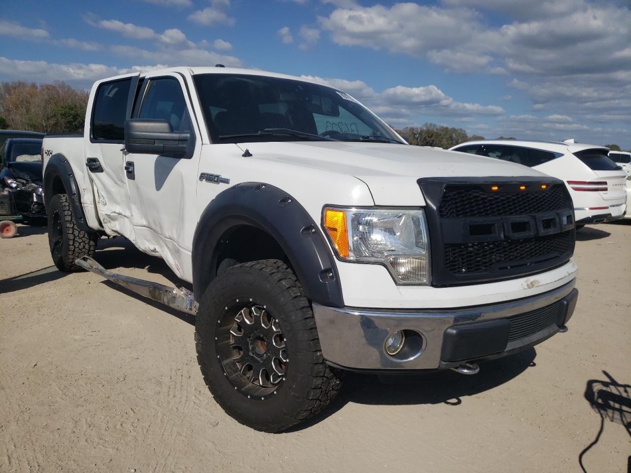 FORD F150 SUPER 2013 with VIN 1FTFW1EF6DKD54966 - Photo from auction