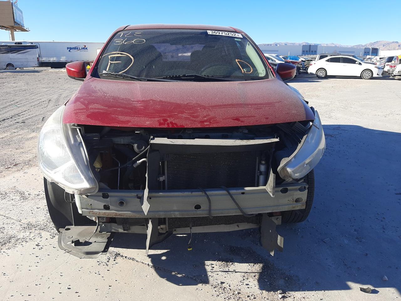 Photo 9 from auction – 2015 NISSAN VERSA S with VIN 3N1CN7AP2FL833915