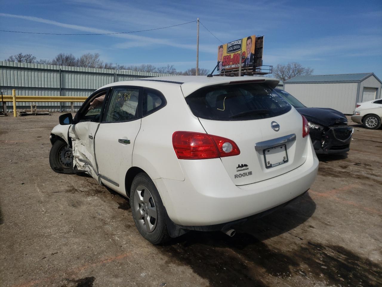 Photo 3 from auction – 2012 NISSAN ROGUE S with VIN JN8AS5MT3CW263220