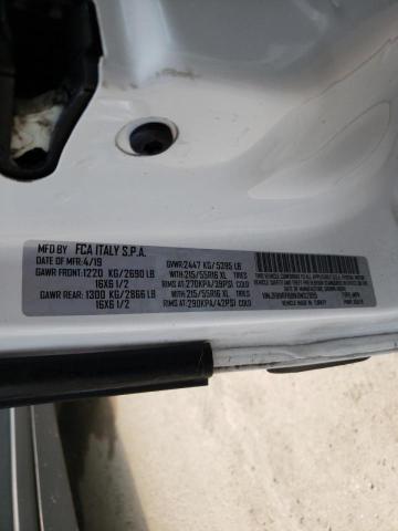 Photo 10 from auction – 2019 RAM PROMASTER with VIN ZFBHRFBB1K6N32855