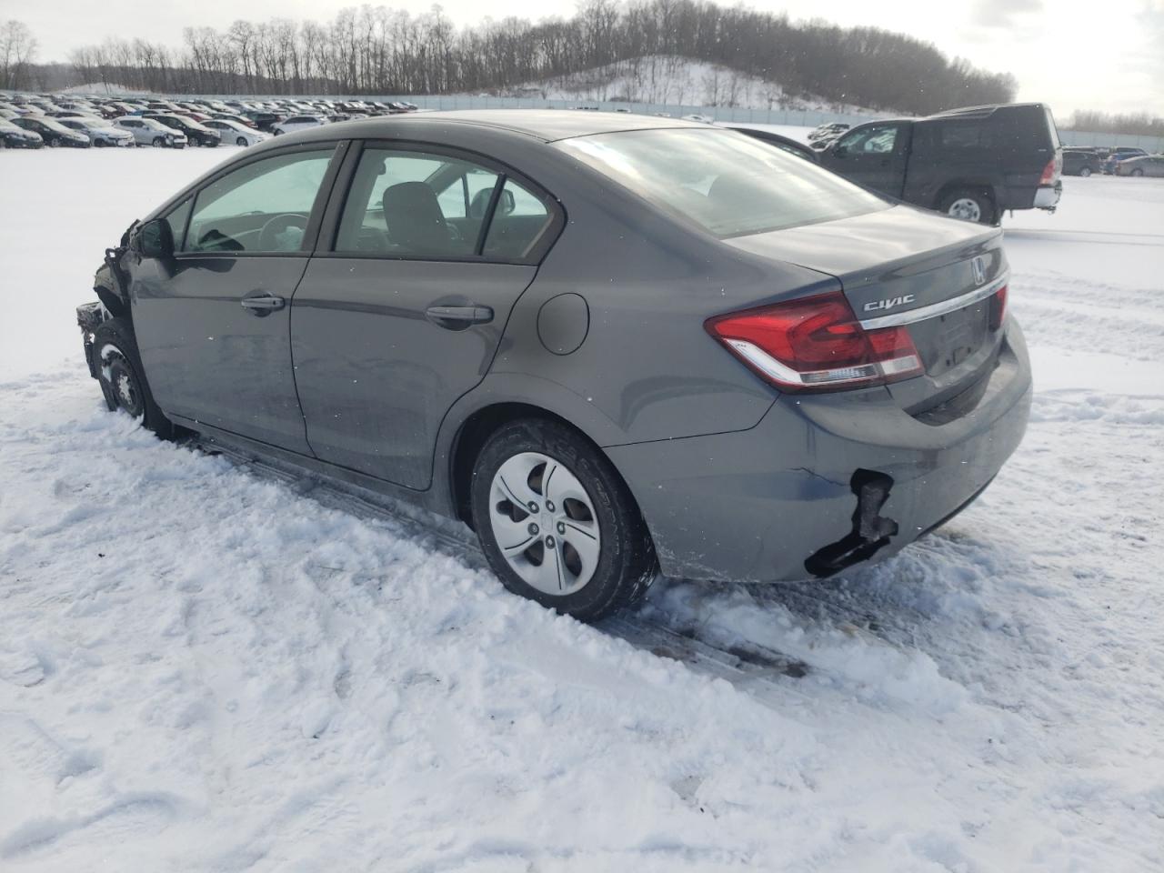 Photo 3 from auction – 2013 HONDA CIVIC LX with VIN 2HGFB2F52DH574668