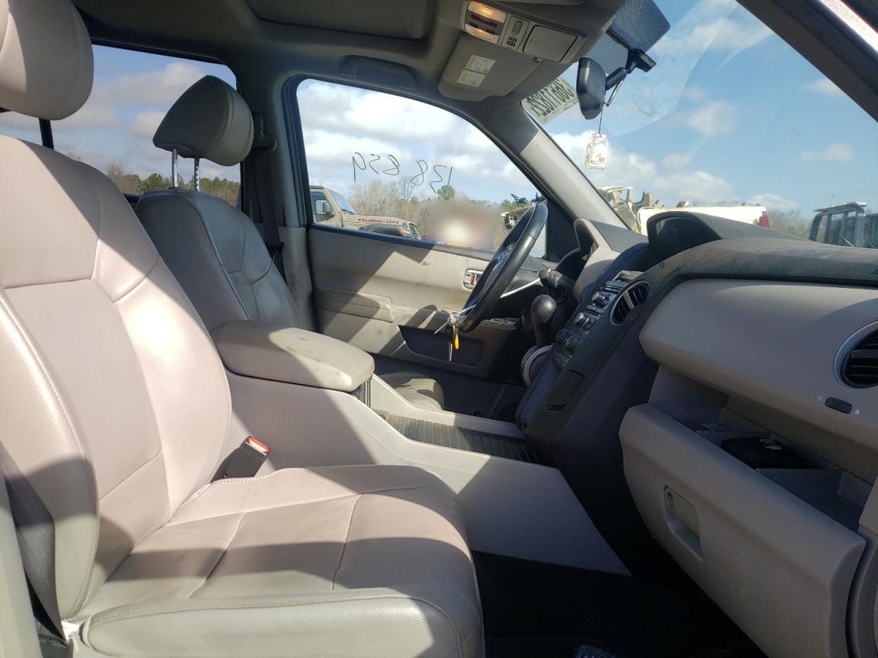 Photo 5 from auction – 2013 HONDA PILOT EXL with VIN 5FNYF4H59DB013118