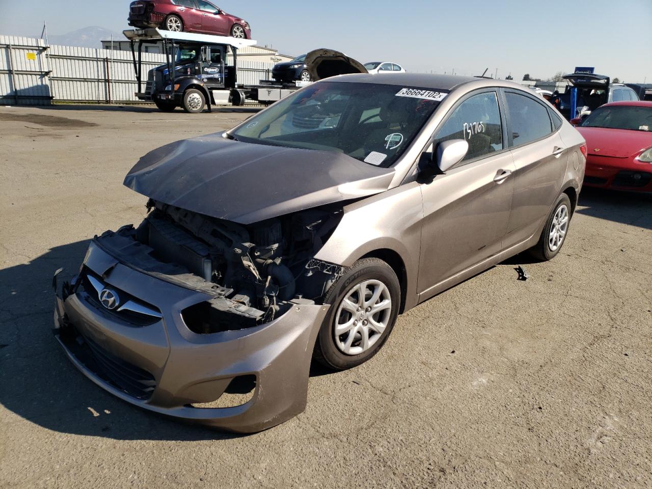 Photo 2 from auction – 2013 HYUNDAI ACCENT GLS with VIN KMHCT4AE0DU548483