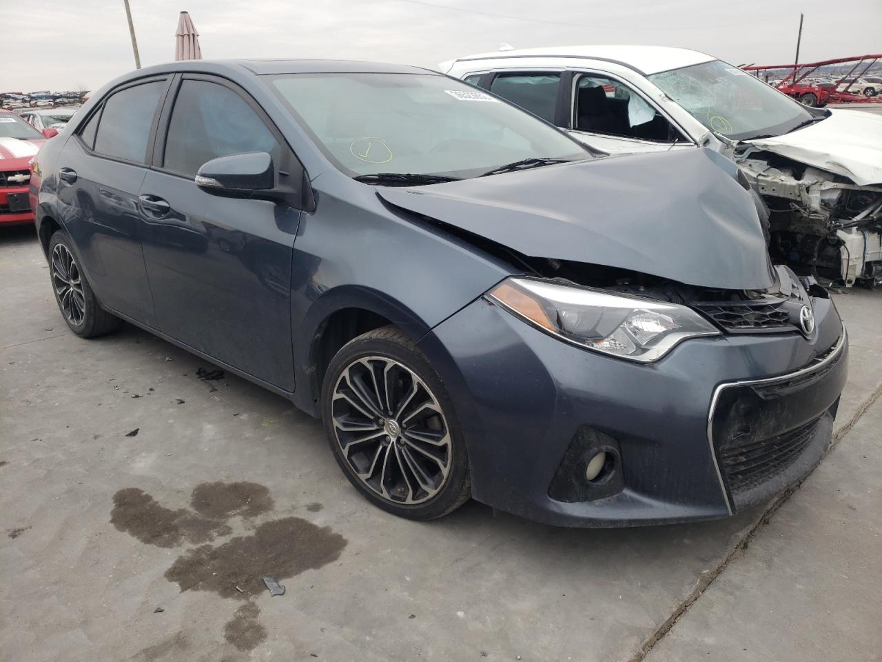 TOYOTA COROLLA L 2014 with VIN 2T1BURHE2EC126777 - Photo from auction