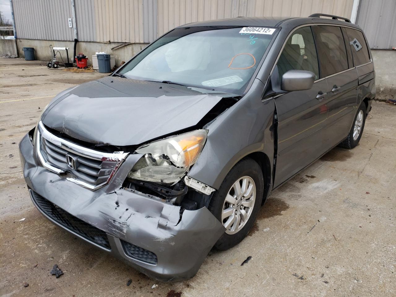 Photo 2 from auction – 2009 HONDA ODYSSEY EX with VIN 5FNRL38409B018343
