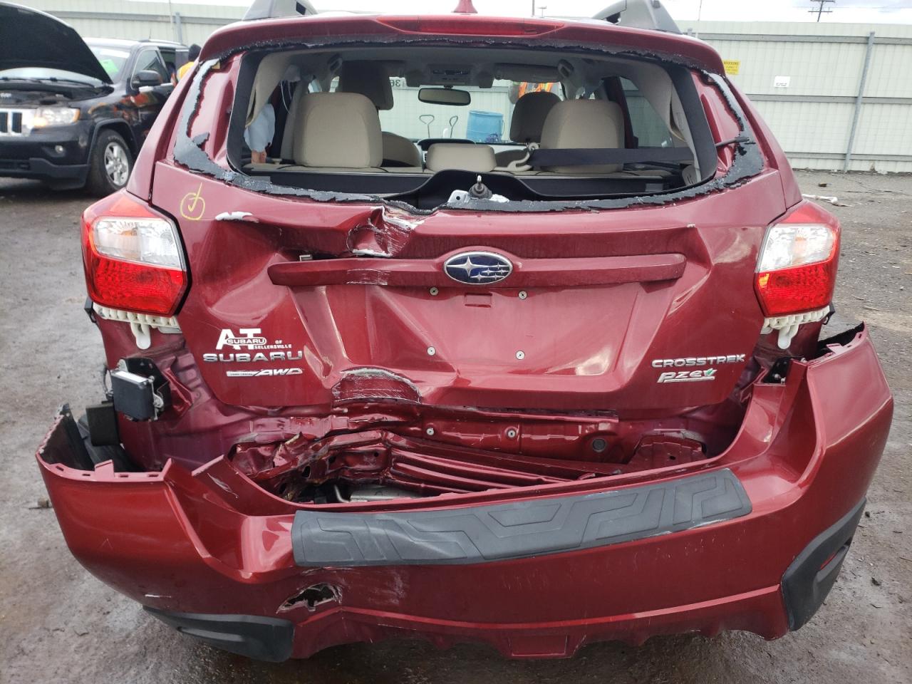 Photo 9 from auction – 2016 SUBARU CROSSTREK with VIN JF2GPADCXG8268278