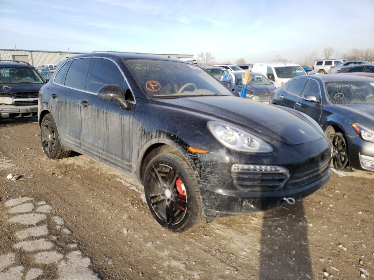 PORSCHE CAYENNE 2013 with VIN WP1AA2A26DLA09690 - Photo from auction