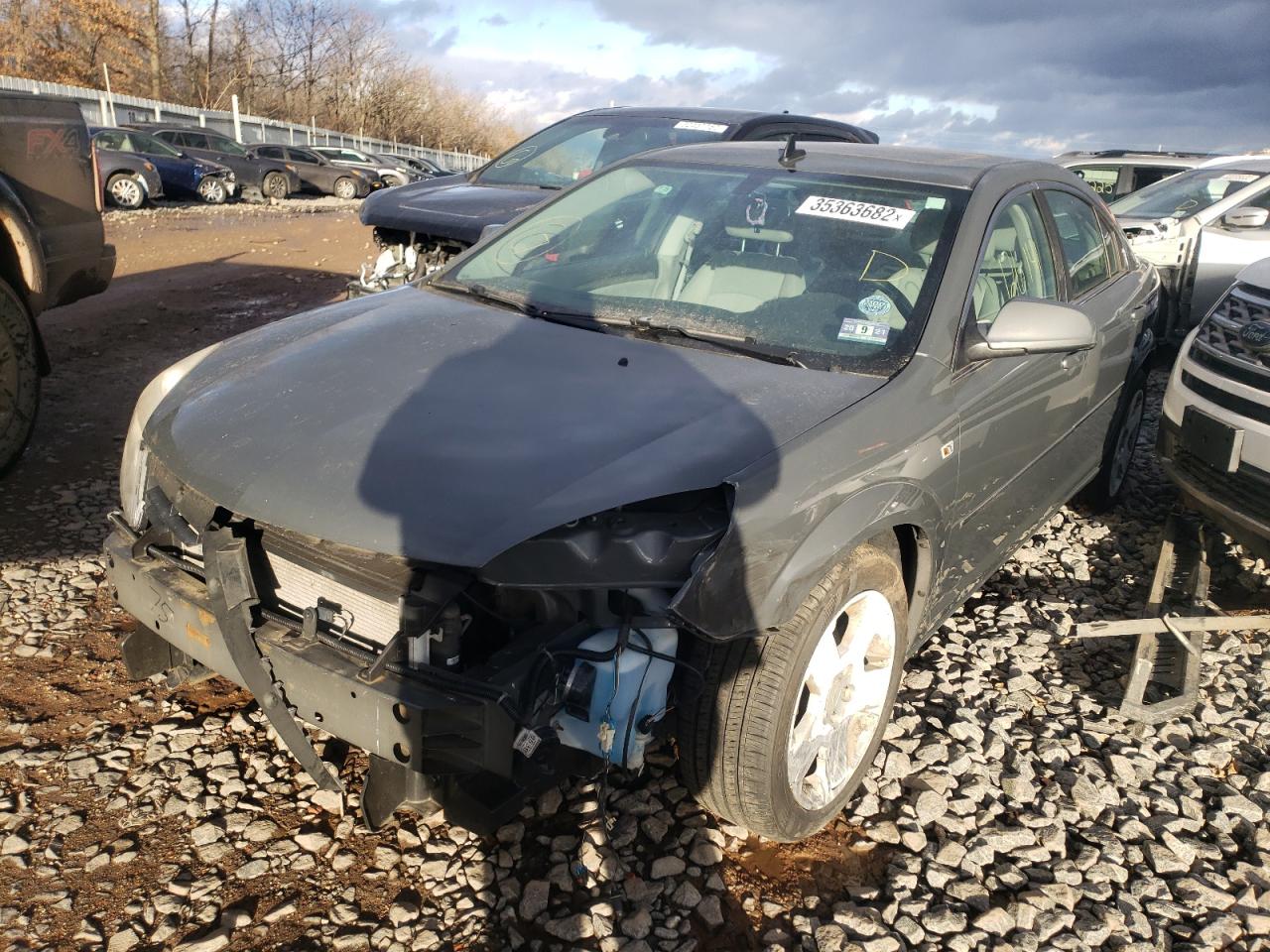 Photo 2 from auction – 2008 SATURN AURA XE with VIN 1G8ZS57B98F293650