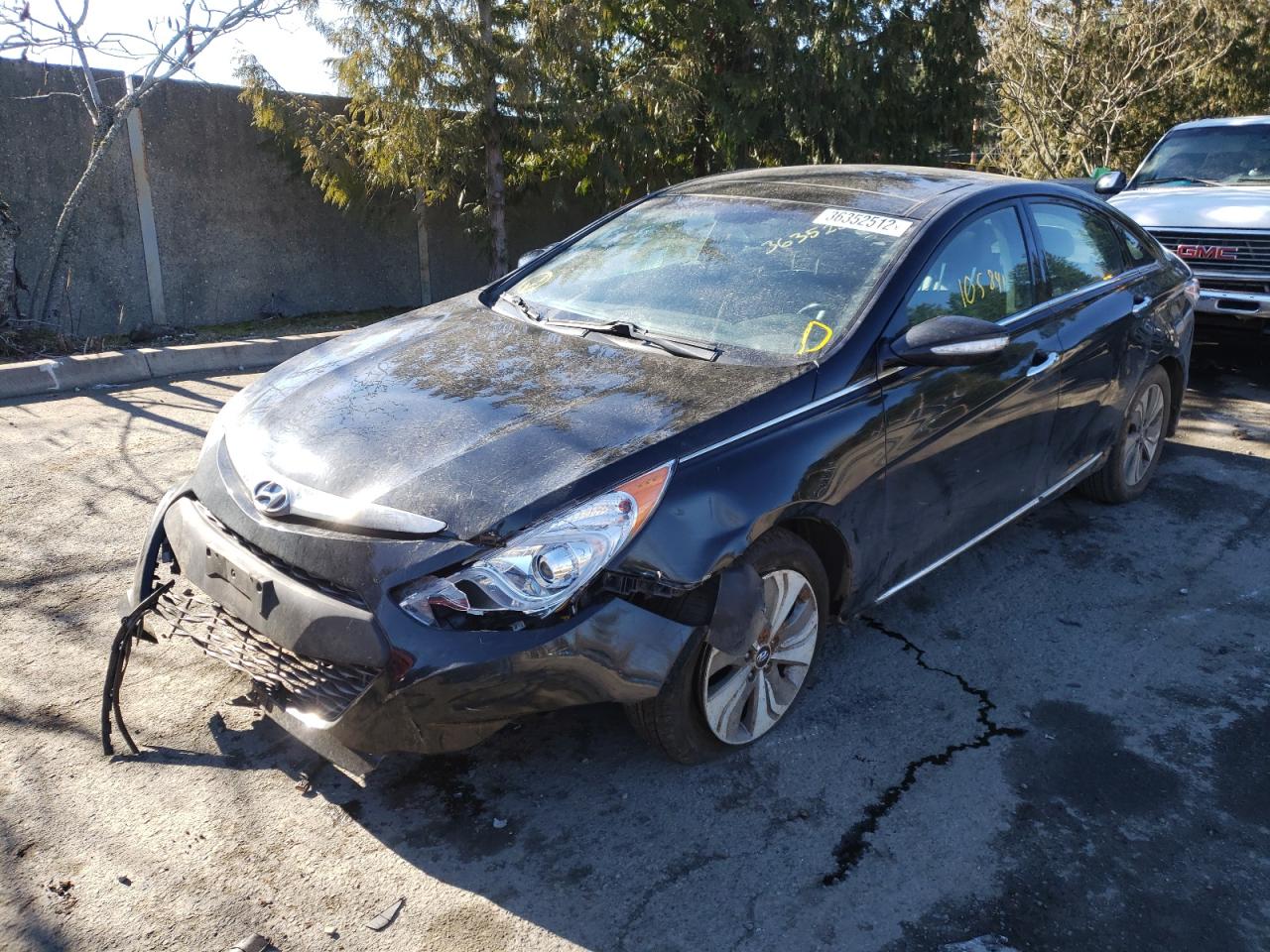 Photo 2 from auction – 2014 HYUNDAI SONATA HYB with VIN KMHEC4A40EA111490