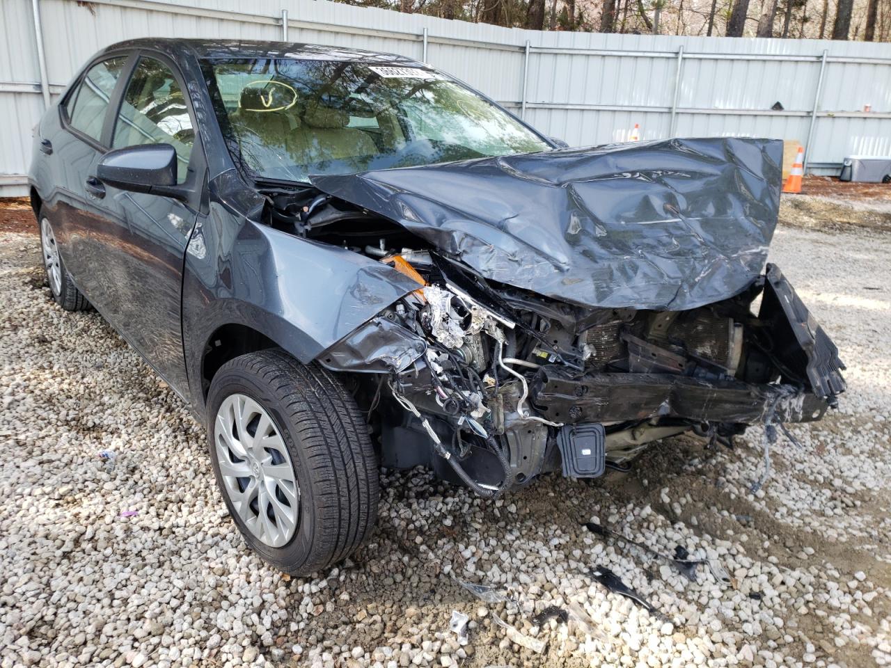 TOYOTA COROLLA L 2017 with VIN 2T1BURHE2HC787858 - Photo from auction