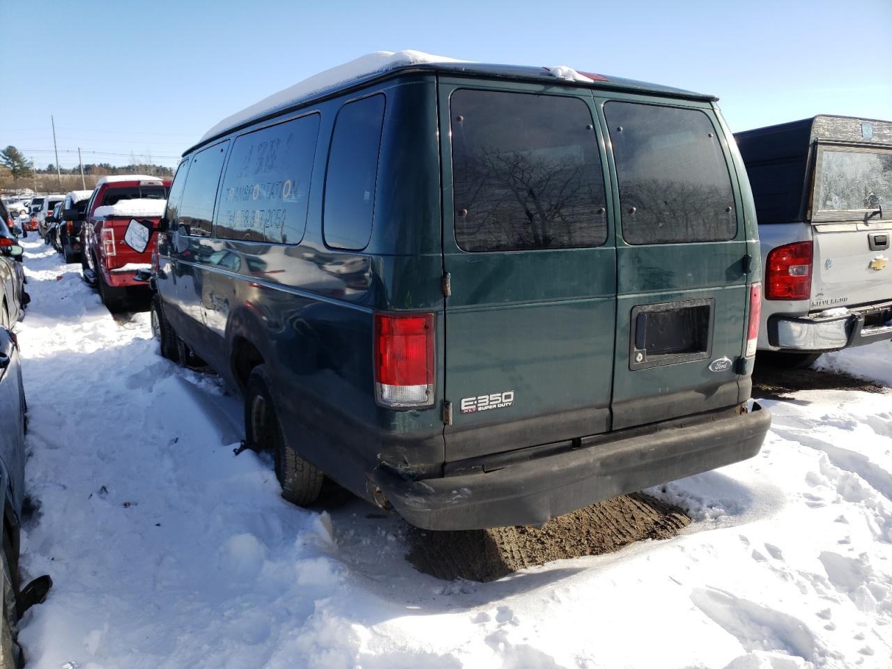 Photo 3 from auction – 2001 FORD ECONOLINE with VIN 1FBSS31S31HB44914