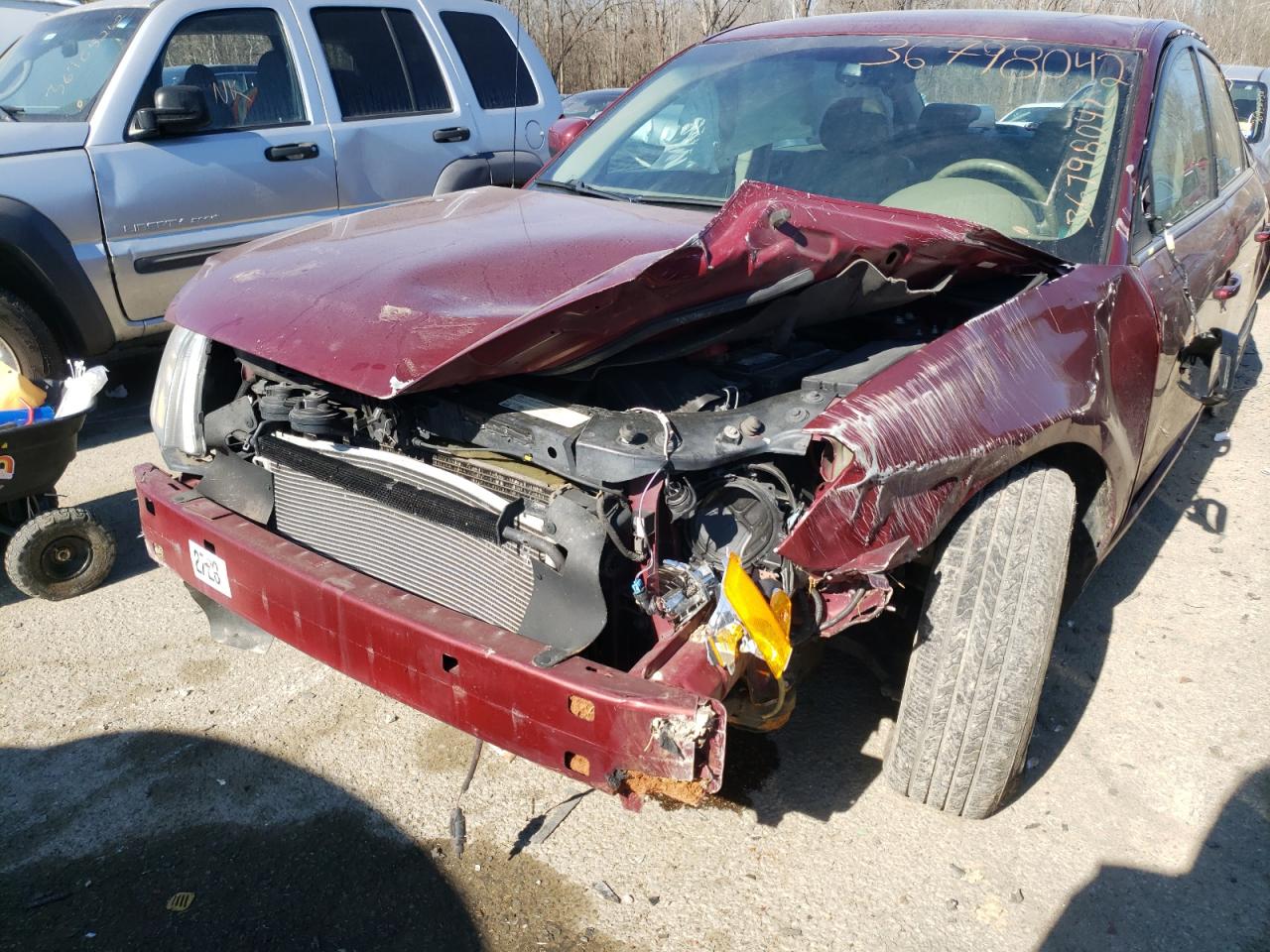 Photo 9 from auction – 2007 MERCURY MONTEGO LU with VIN 1MEHM40177G607441