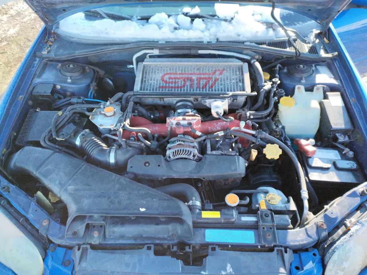 Photo 7 from auction – 2004 SUBARU IMPREZA WR with VIN JF1GD70654L520883