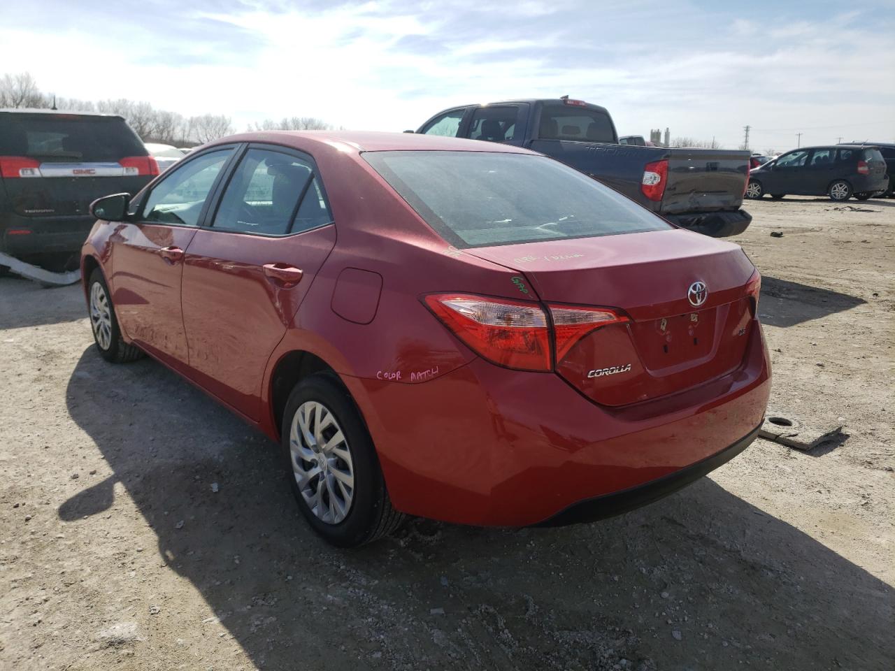 Photo 3 from auction – 2019 TOYOTA COROLLA L with VIN 2T1BURHE7KC190552
