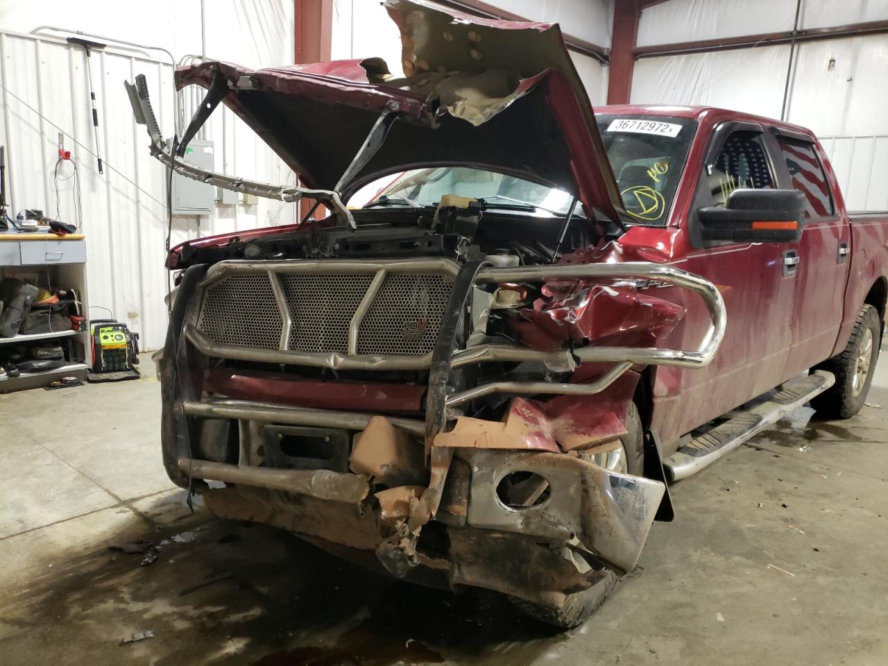 Photo 9 from auction – 2013 FORD F150 SUPER with VIN 1FTFW1EF5DKD82046