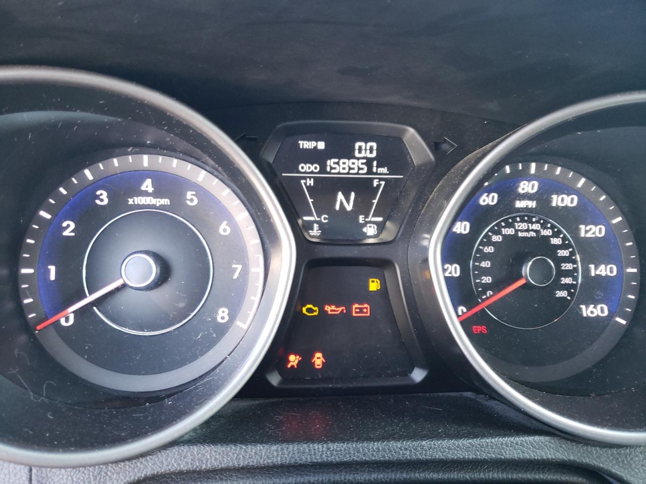 Photo 8 from auction – 2012 HYUNDAI ELANTRA GL with VIN 5NPDH4AE0CH116723