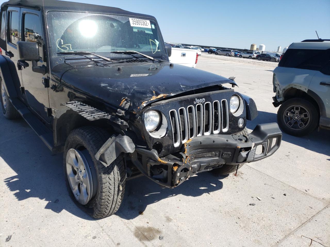 Photo 9 from auction – 2016 JEEP WRANGLER U with VIN 1C4BJWEG2GL224765
