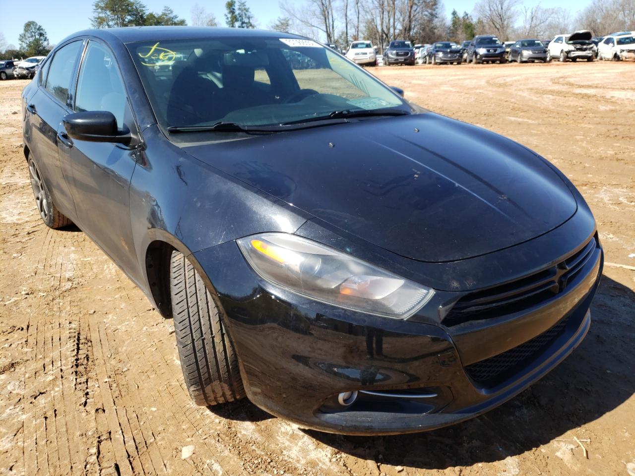 DODGE DART SXT 2013 with VIN 1C3CDFBA8DD344222 - Photo from auction