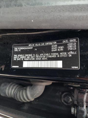 Photo 10 from auction – 2010 VOLVO S40 2.4I with VIN YV1382MS3A2494917