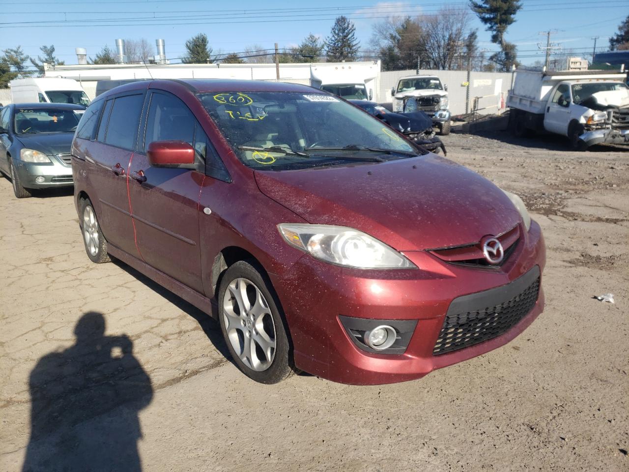 MAZDA 5 2009 with VIN JM1CR29L590340897 - Photo from auction