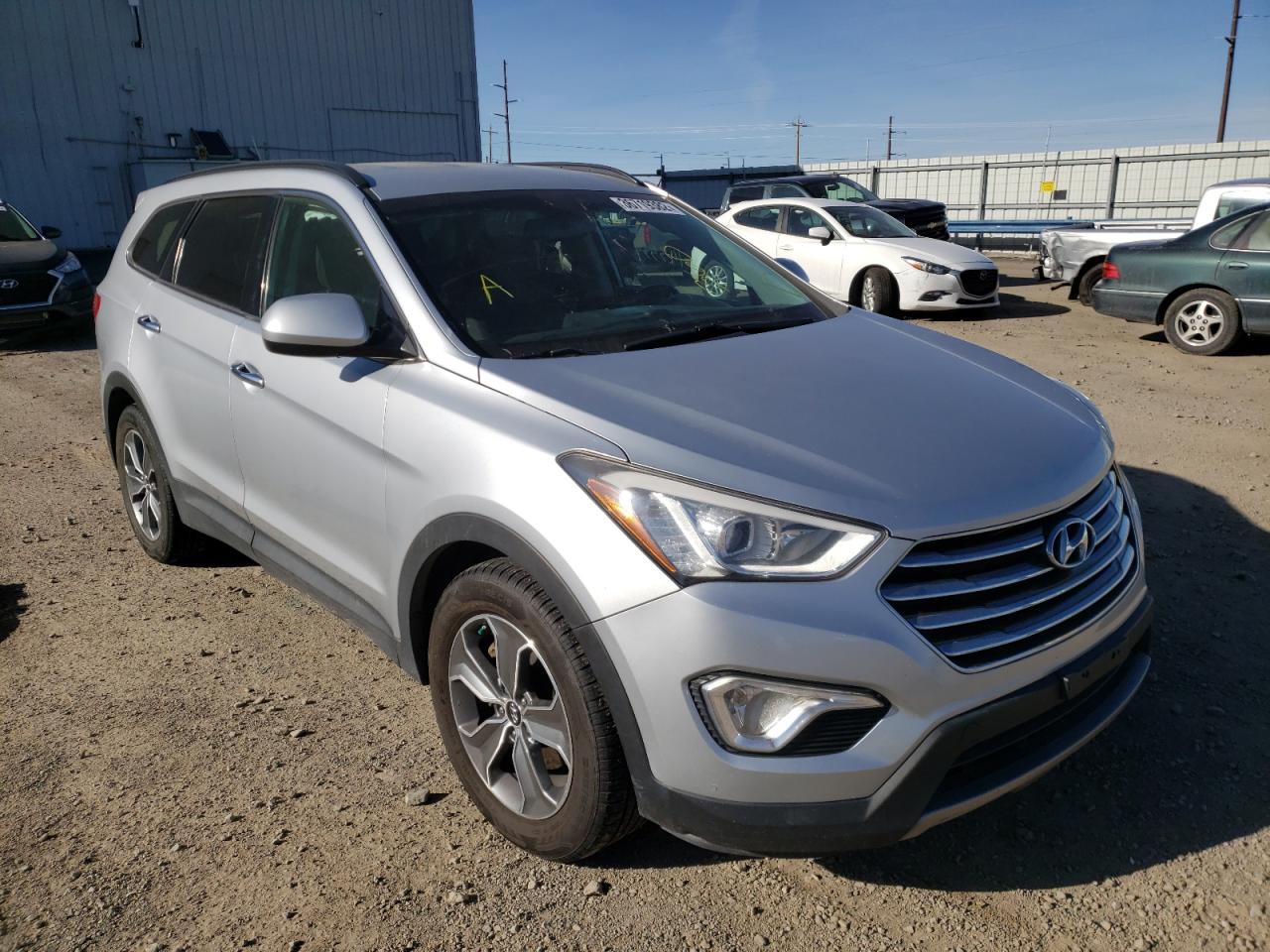 HYUNDAI SANTA FE S 2016 with VIN KM8SMDHF7GU153115 - Photo from auction