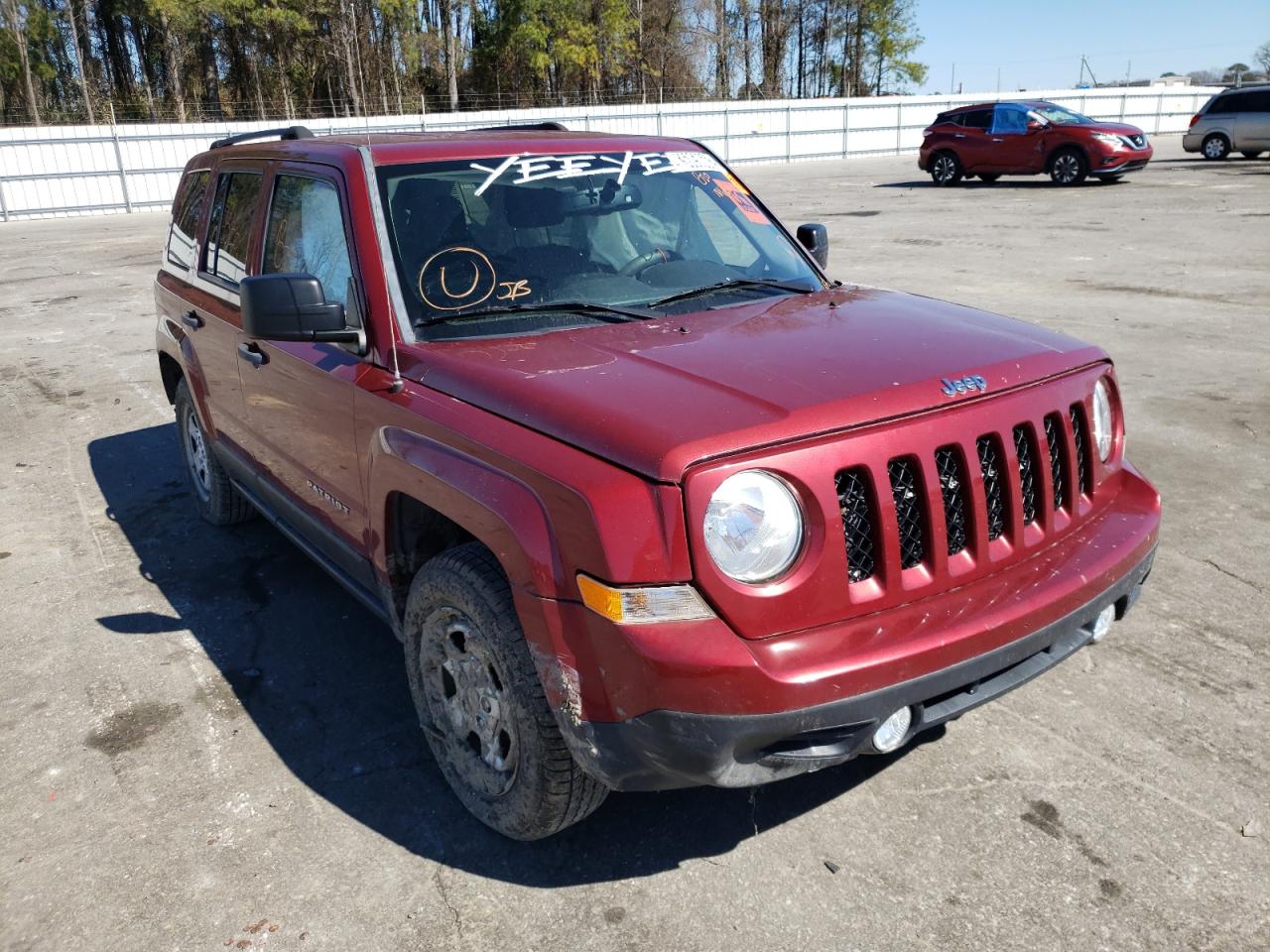 JEEP PATRIOT SP 2016 with VIN 1C4NJPBA5GD589440 - Photo from auction