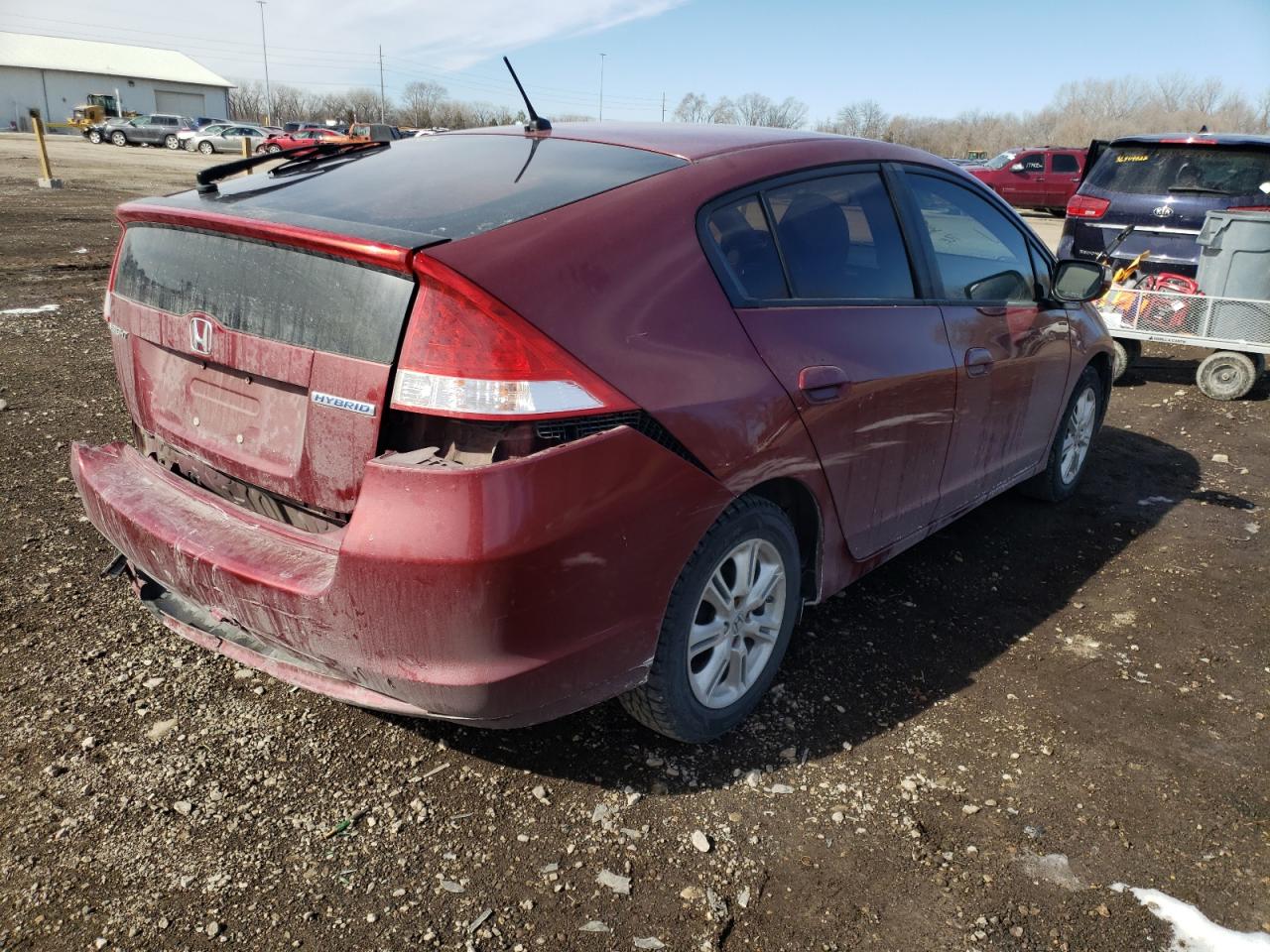 Photo 4 from auction – 2010 HONDA INSIGHT EX with VIN JHMZE2H7XAS028138