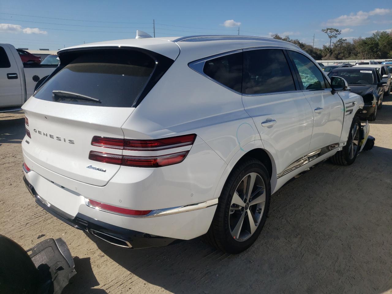 Photo 4 from auction – 2022 GENESIS GV80 BASE with VIN KMUHCESC2NU089114