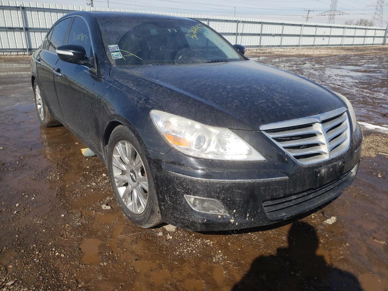 HYUNDAI GENESIS 3. 2009 with VIN KMHGC46E59U024330 - Photo from auction