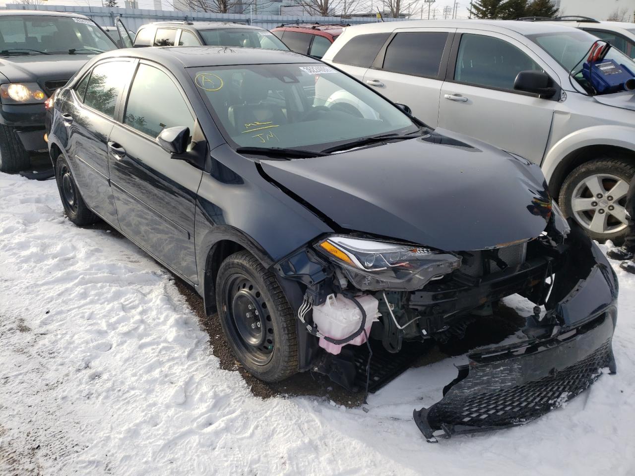 TOYOTA COROLLA L 2017 with VIN 2T1BURHE5HC757818 - Photo from auction