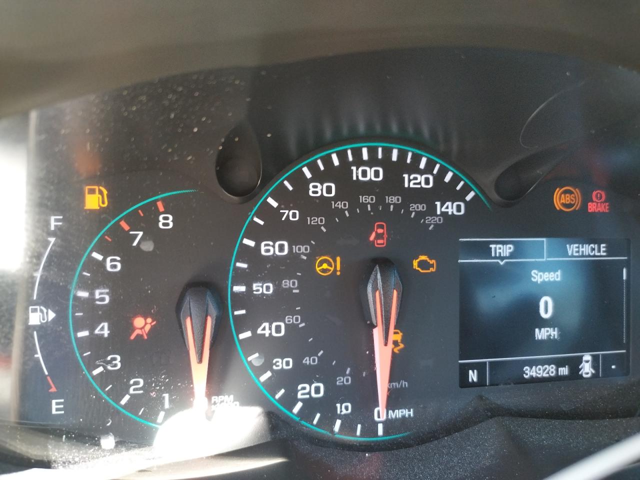 Photo 8 from auction – 2019 CHEVROLET TRAX 1LT with VIN 3GNCJLSB4KL314581