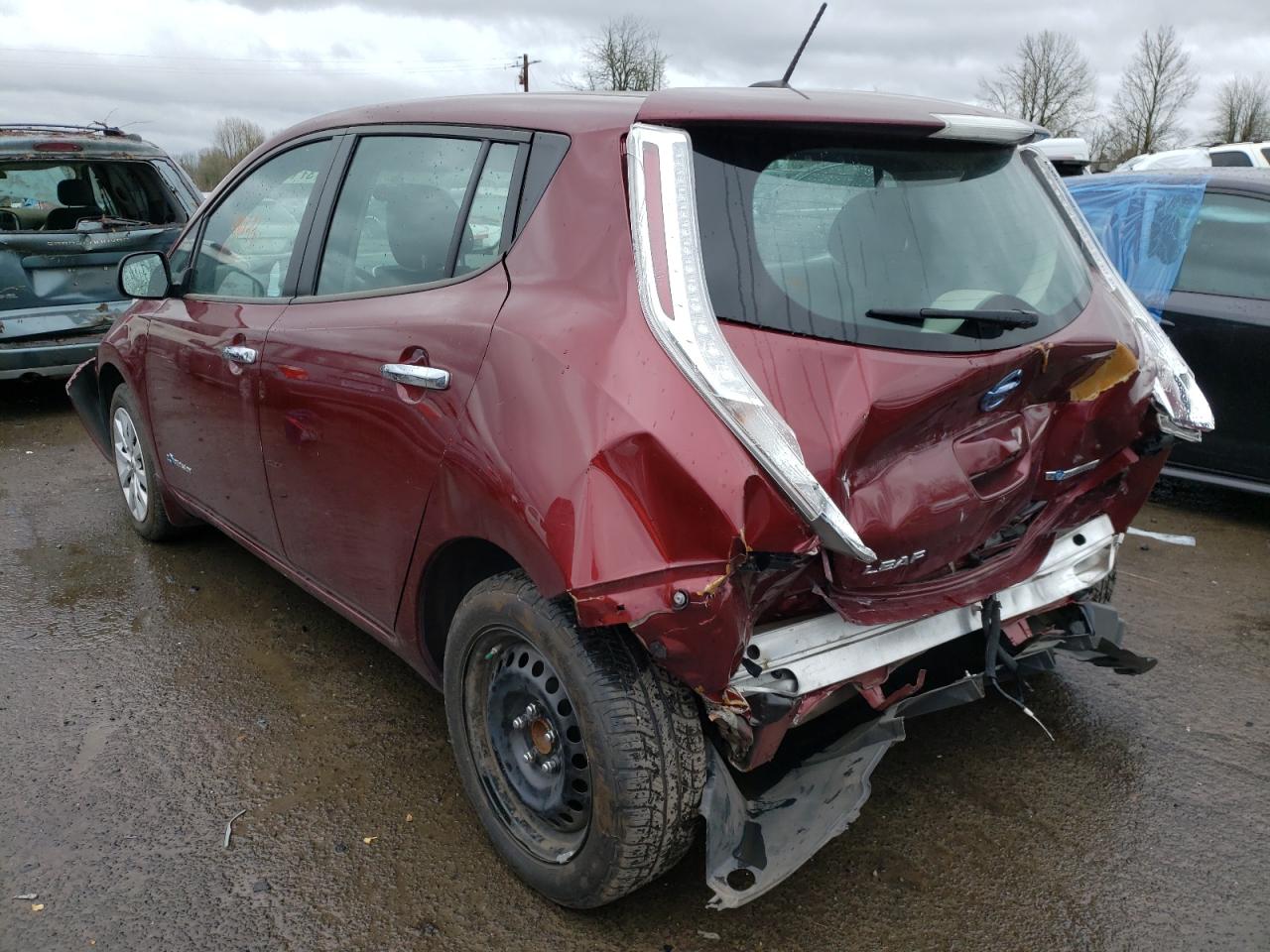 Photo 3 from auction – 2017 NISSAN LEAF S with VIN 1N4BZ0CP4HC306609