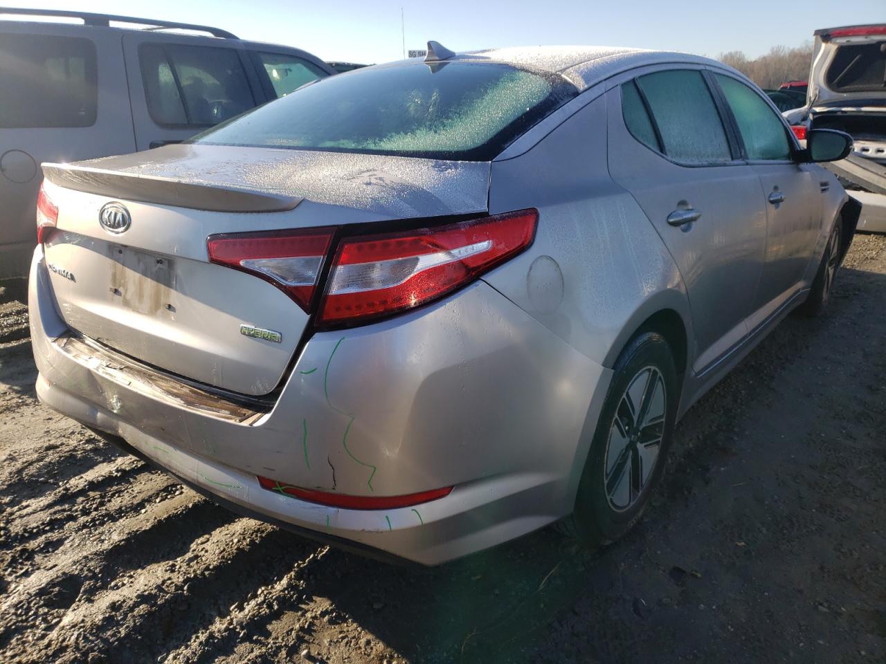 Photo 4 from auction – 2011 KIA OPTIMA HYB with VIN KNAGM4AD6B5008117