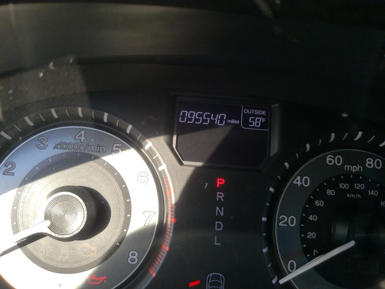 Photo 8 from auction – 2014 HONDA ODYSSEY EX with VIN 5FNRL5H68EB030506