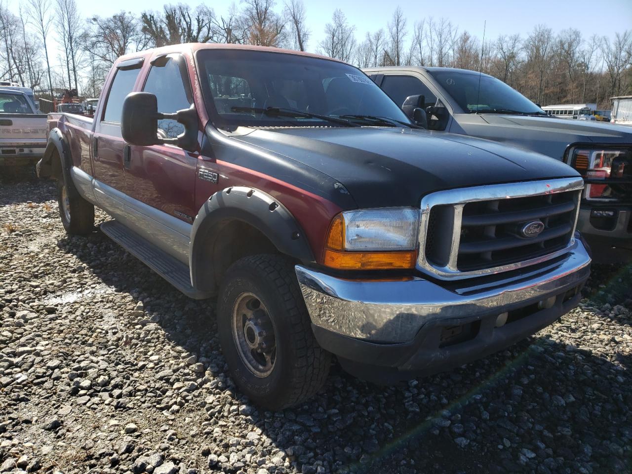 FORD F250 SUPER 2001 with VIN 1FTNW21F71EC71905 - Photo from auction
