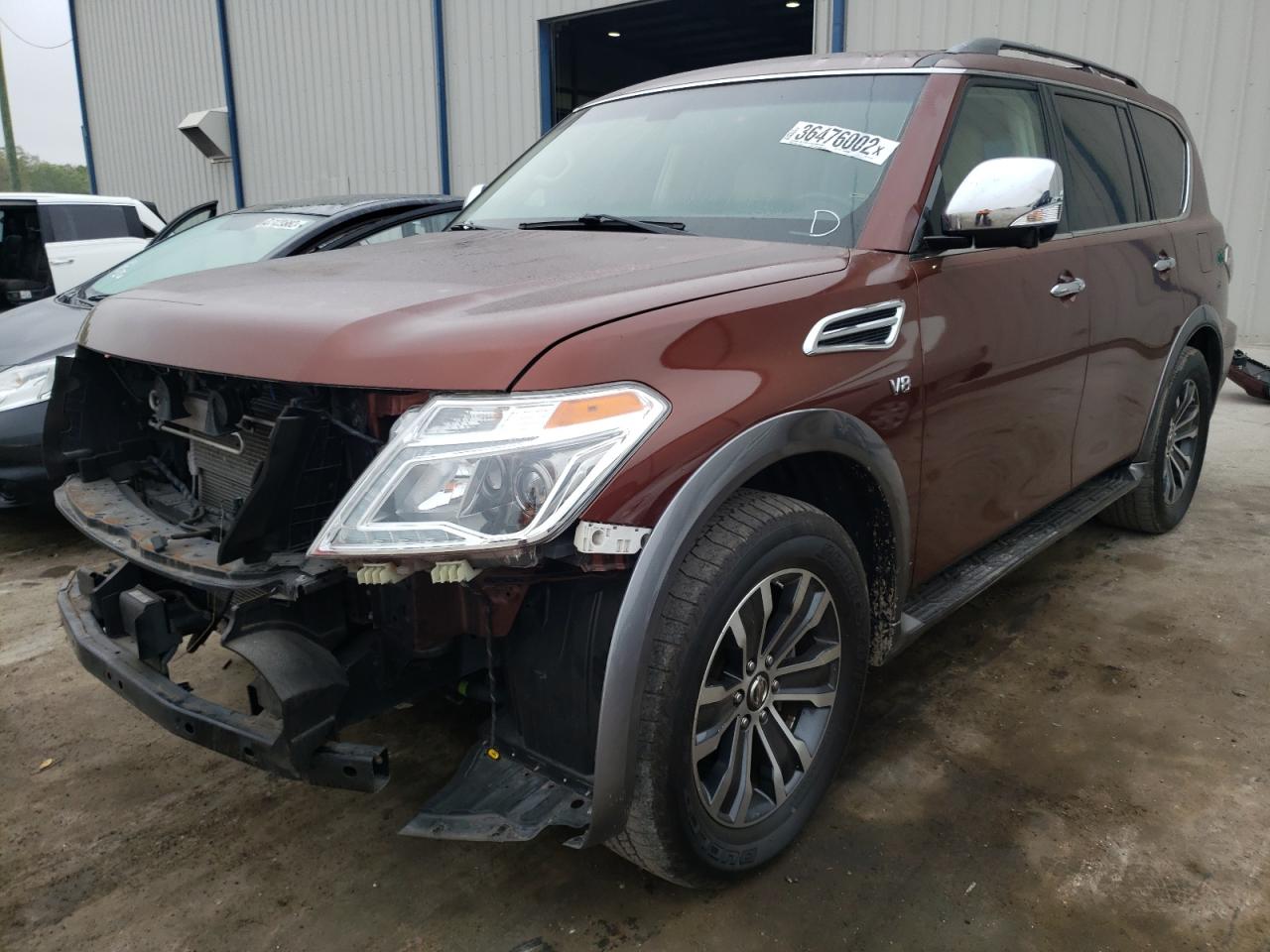 Photo 2 from auction – 2017 NISSAN ARMADA SV with VIN JN8AY2ND2H9011016
