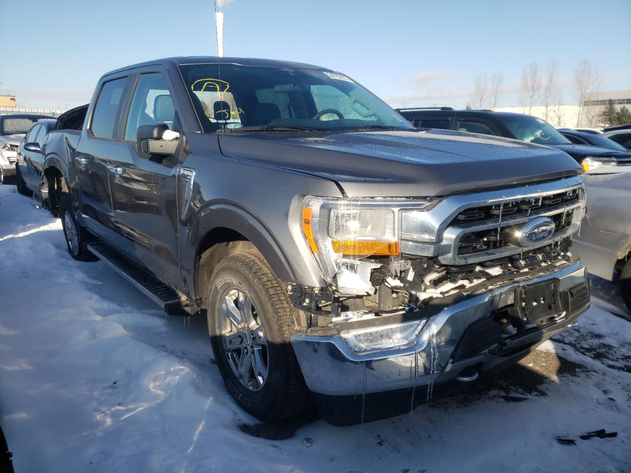 Photo 1 from auction – 2021 FORD F150 SUPER with VIN 1FTEW1EB9MKE02758
