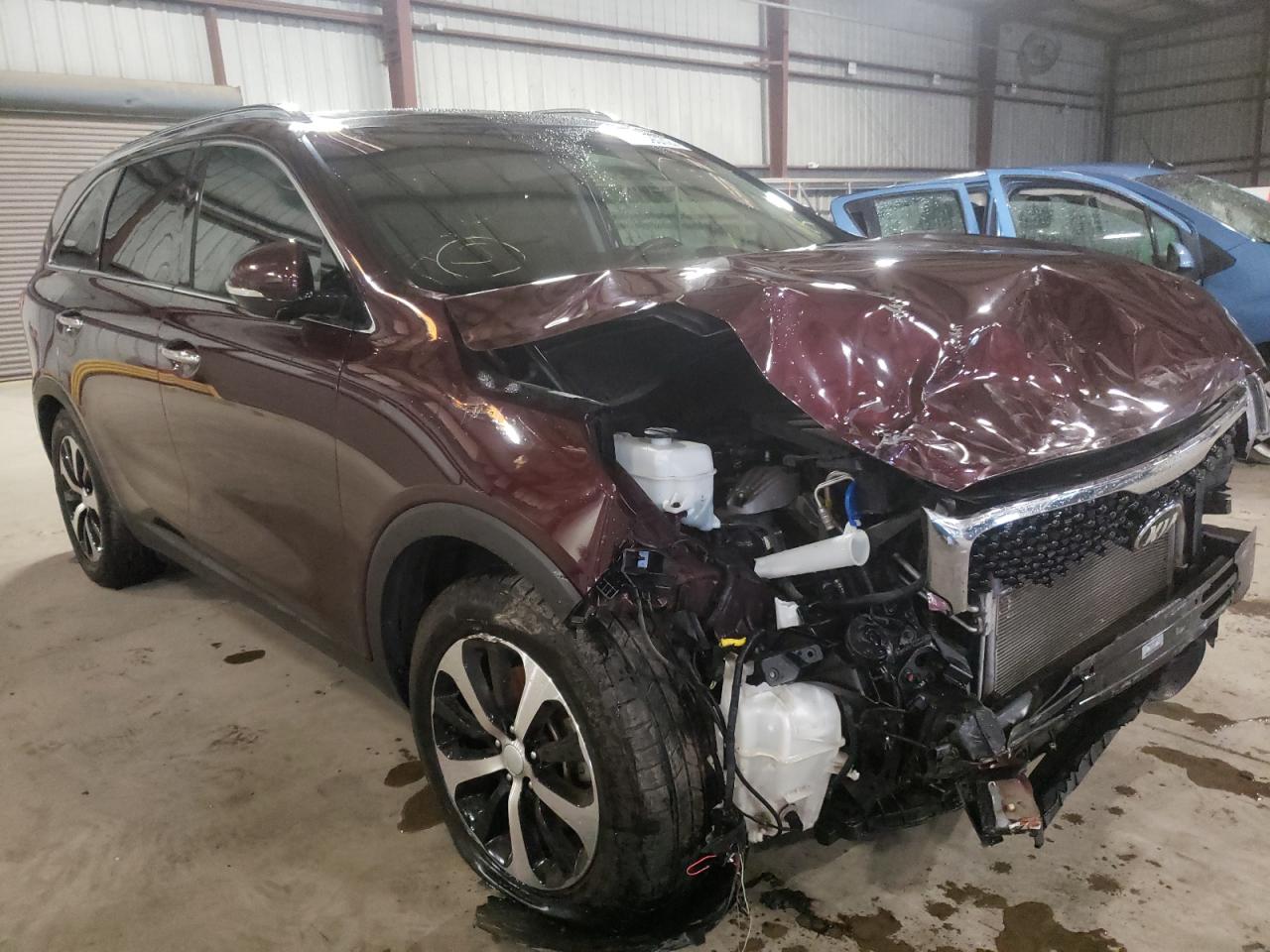 KIA SORENTO EX 2016 with VIN 5XYPH4A59GG125544 - Photo from auction