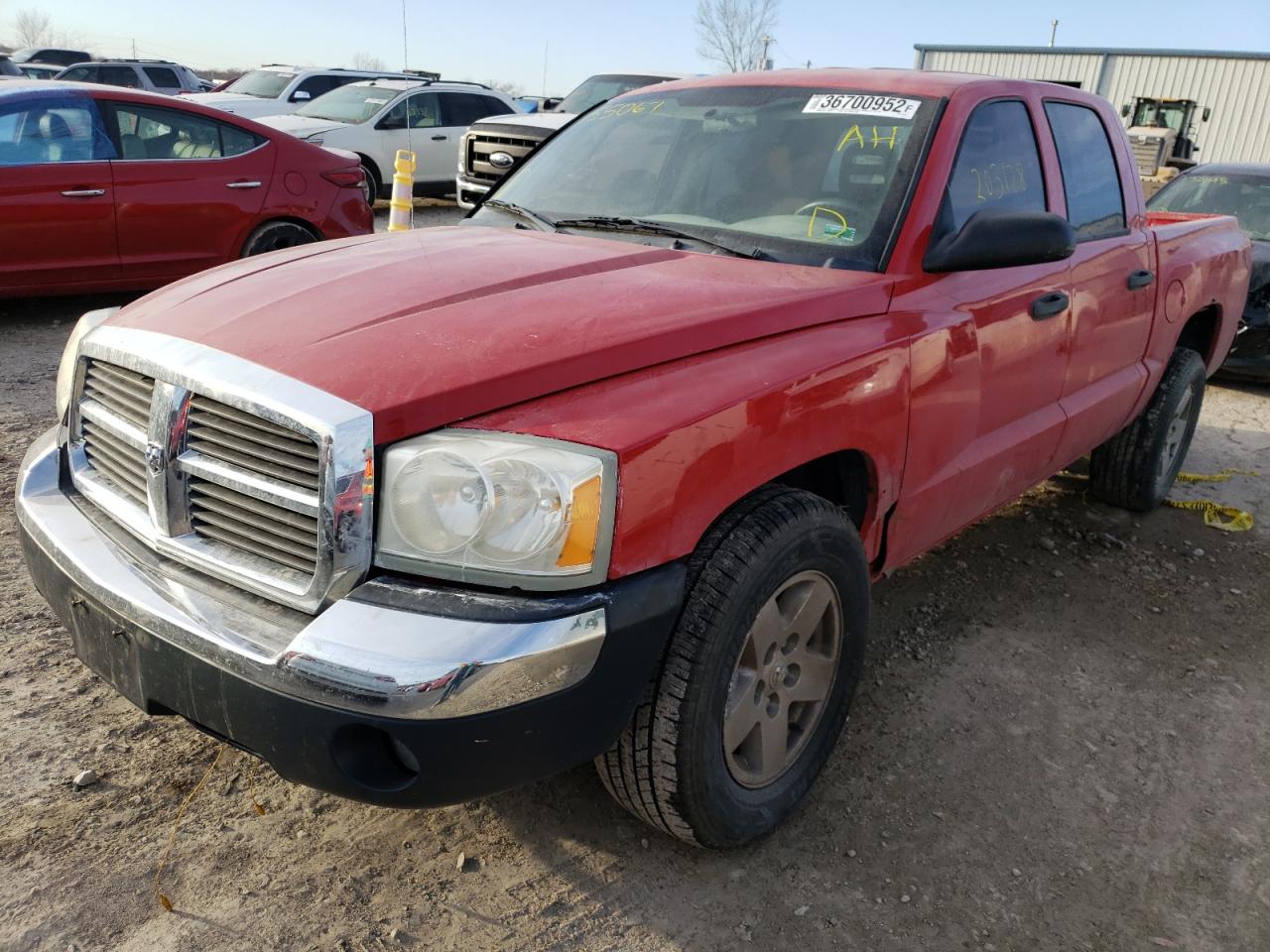 Photo 2 from auction – 2005 DODGE DAKOTA QUA with VIN 1D7HE48N85S155067