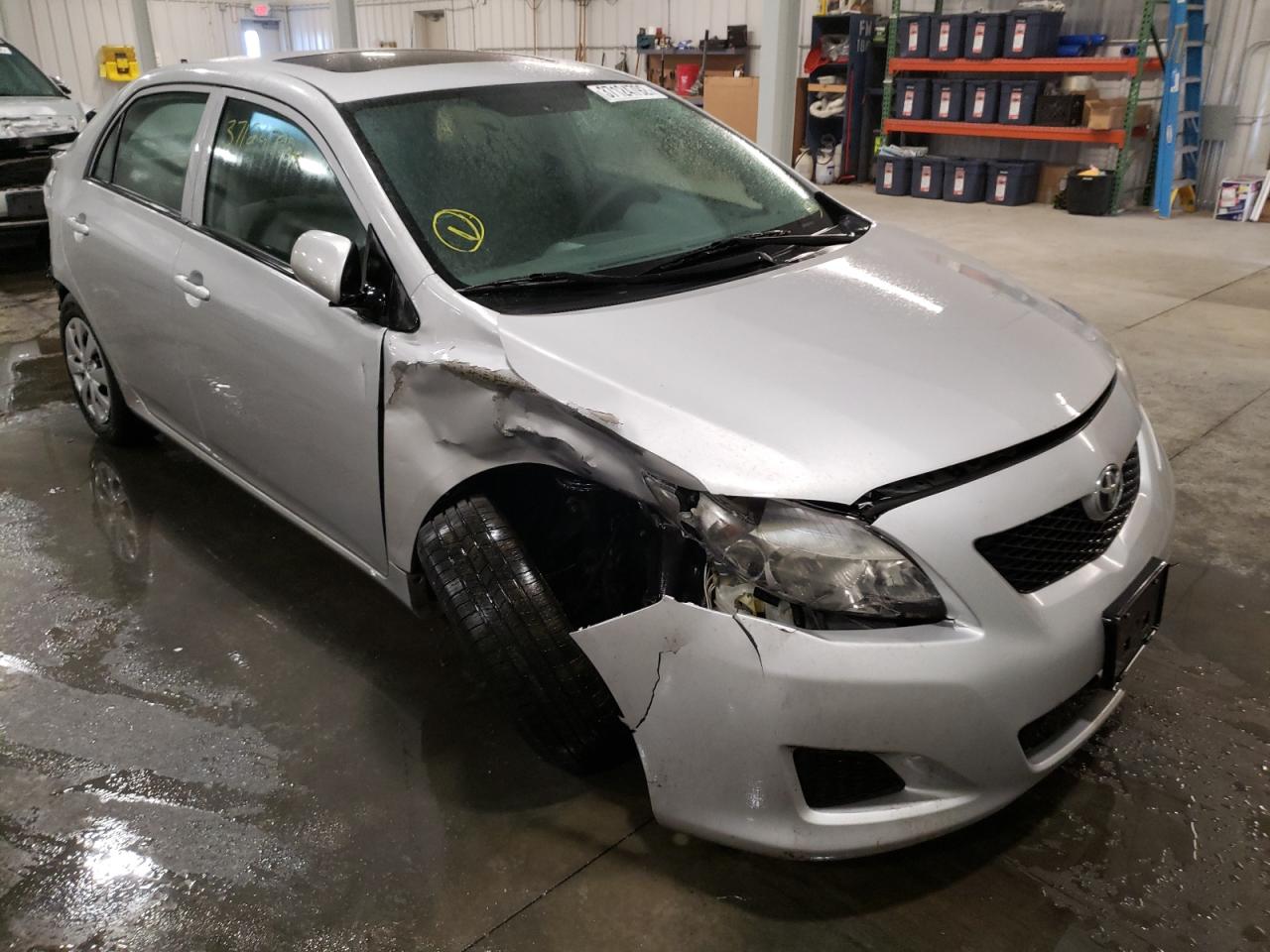 TOYOTA COROLLA BA 2010 with VIN 2T1BU4EEXAC465708 - Photo from auction