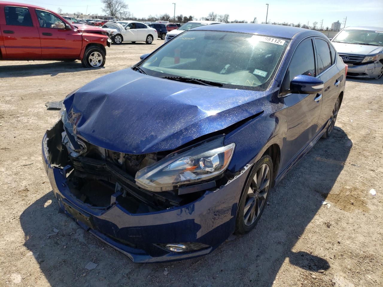 Photo 2 from auction – 2016 NISSAN SENTRA S with VIN 3N1AB7AP8GY288002