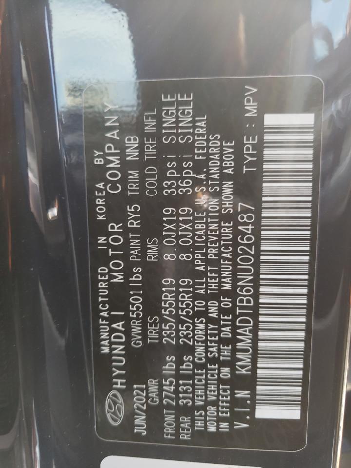 Photo 10 from auction – 2022 GENESIS GV70 BASE with VIN KMUMADTB6NU026487