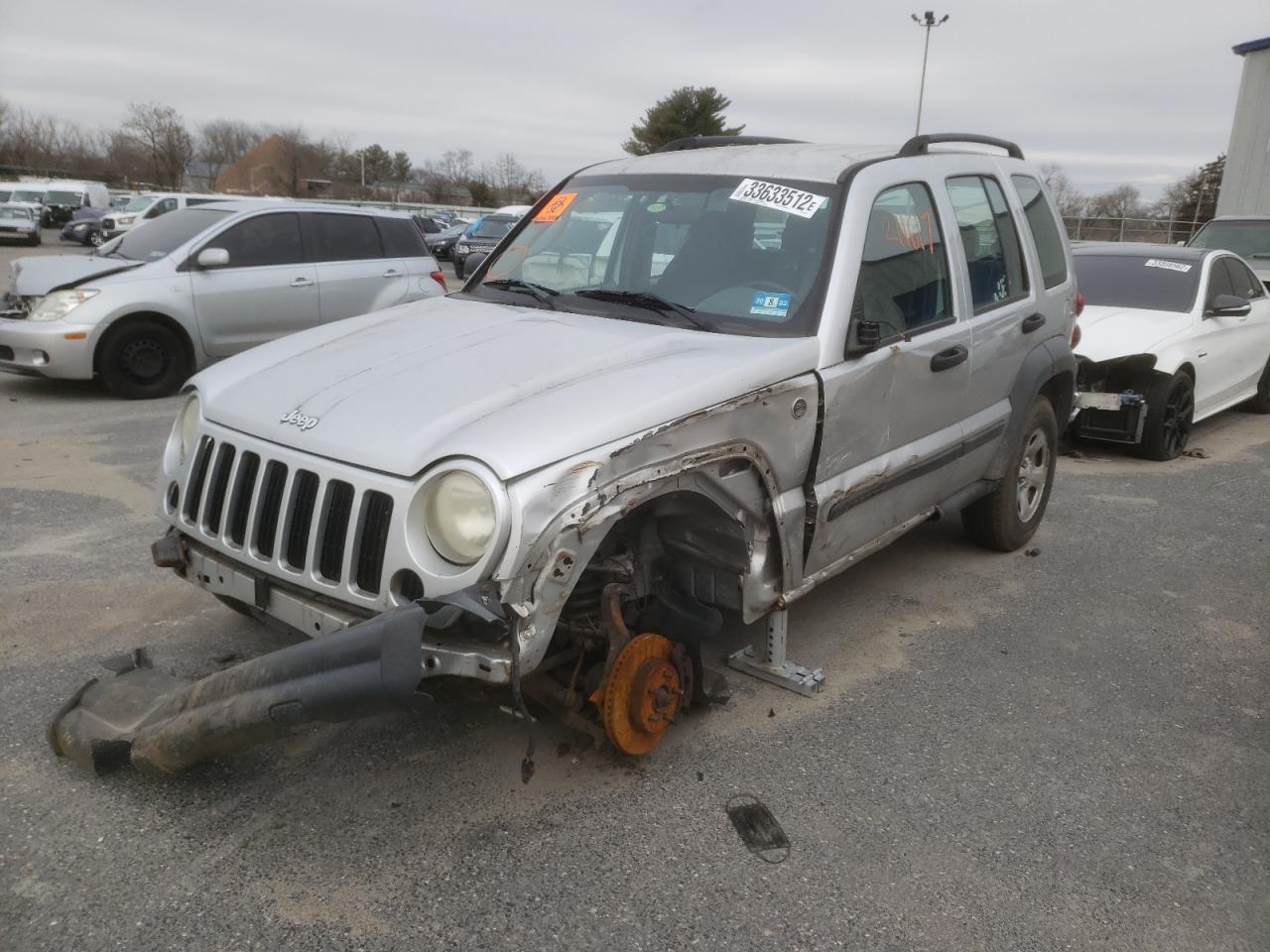 Photo 2 from auction – 2007 JEEP LIBERTY SP with VIN 1J4GL48K37W501131