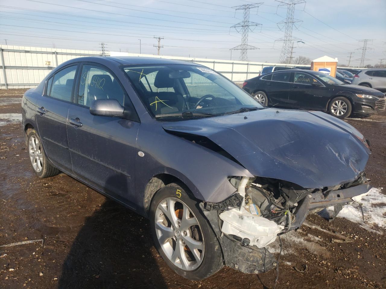 MAZDA 3 I 2008 with VIN JM1BK32F481182328 - Photo from auction