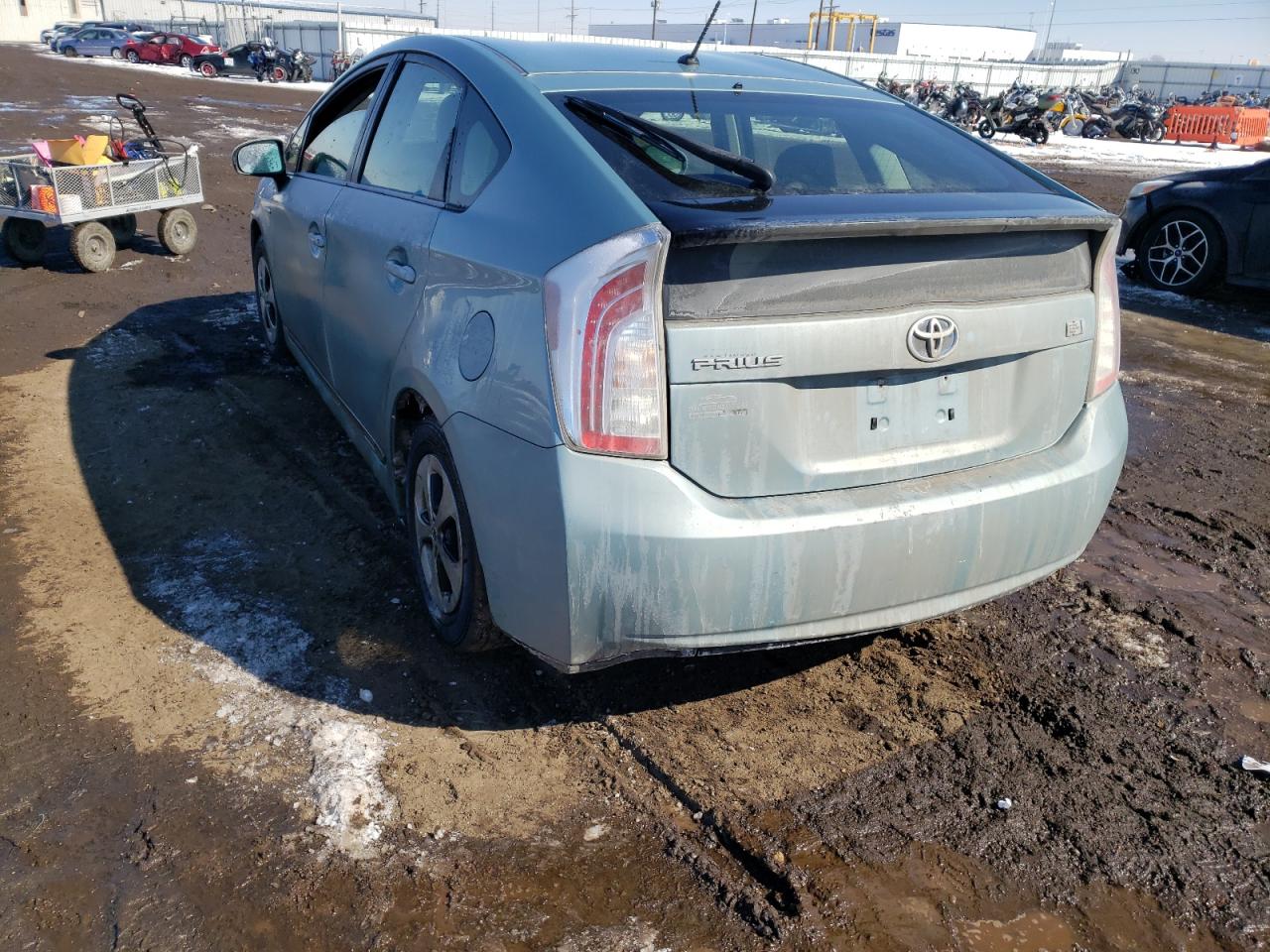 Photo 3 from auction – 2012 TOYOTA PRIUS with VIN JTDKN3DU6C5431264