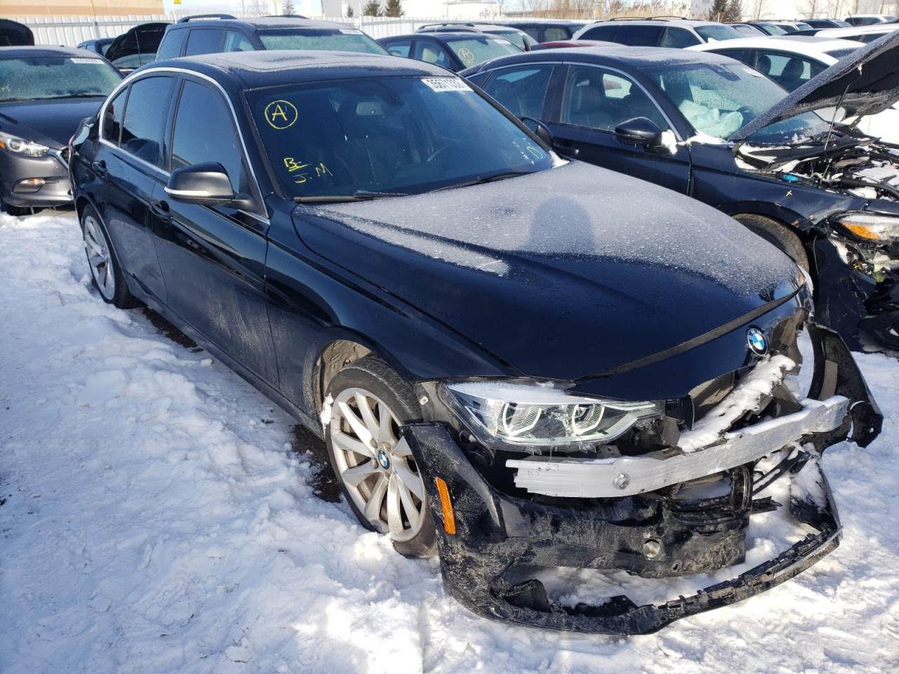 Photo 1 from auction – 2017 BMW 330 XI with VIN WBA8D9G30HNU62484