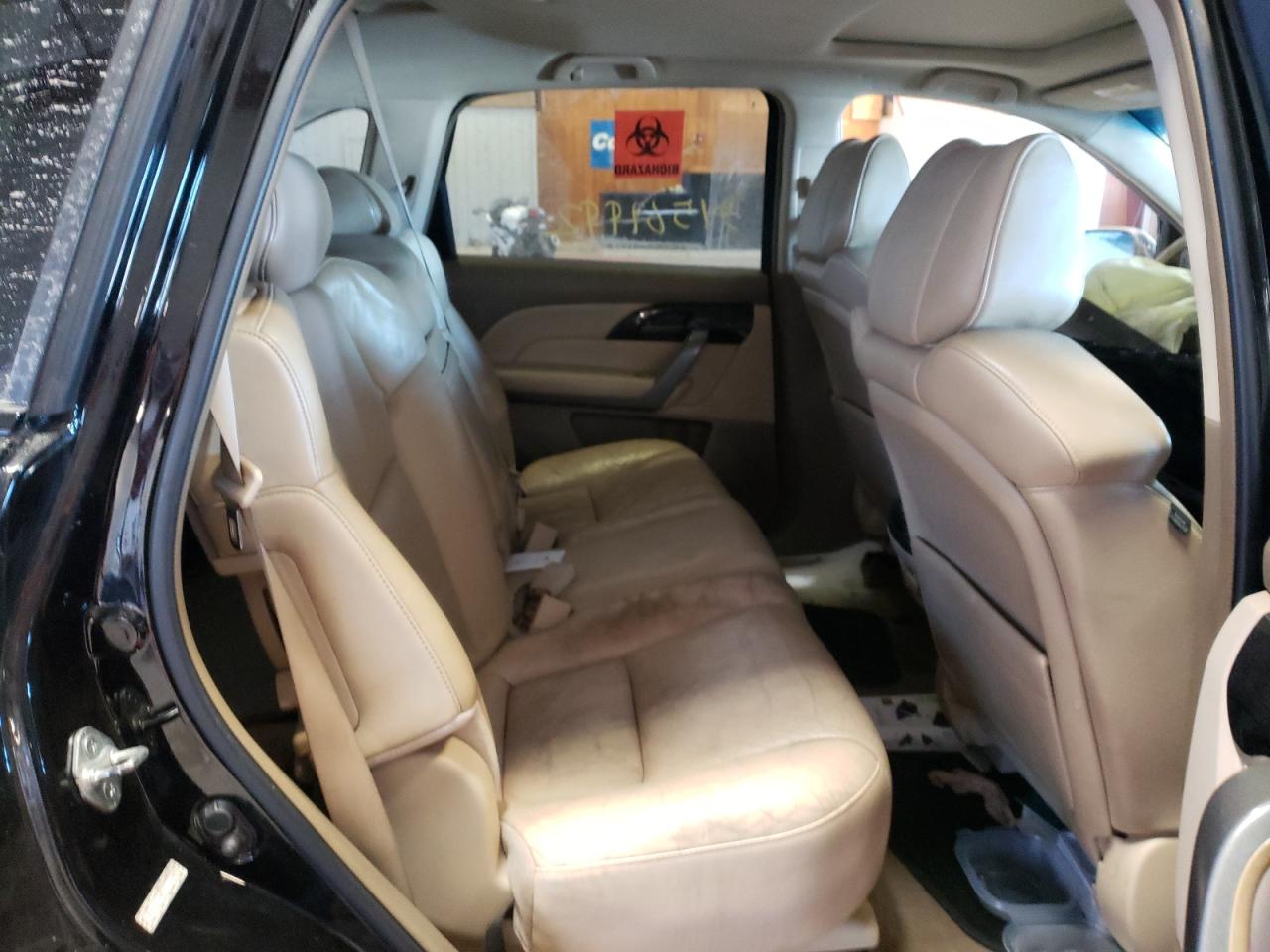 Photo 6 from auction – 2007 ACURA MDX TECHNO with VIN 2HNYD28387H540469
